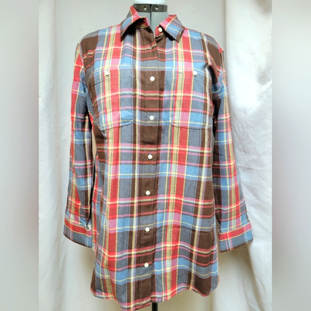 Lauren Ralph Lauren Womens Button Up Shirt
